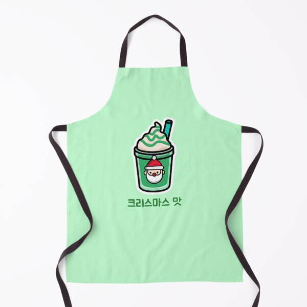 Item preview, Christmas Flavor Frappe Holiday Drink Korean designed and sold by DJCartoonDesigns.