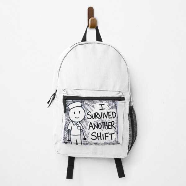 Item preview, `I Survived Another Shift - Oversized Nurse Tshirt Anti Design` designed and sold by Petringo.