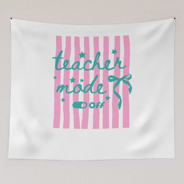 Item preview, Teacher Mode Off designed and sold by krystalRomanart.