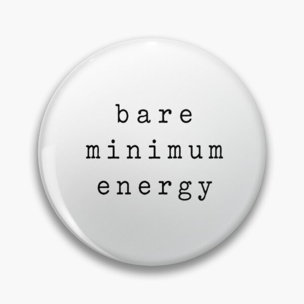 Item preview, bare minimum energy designed and sold by MGB&KaroGaiaArt.