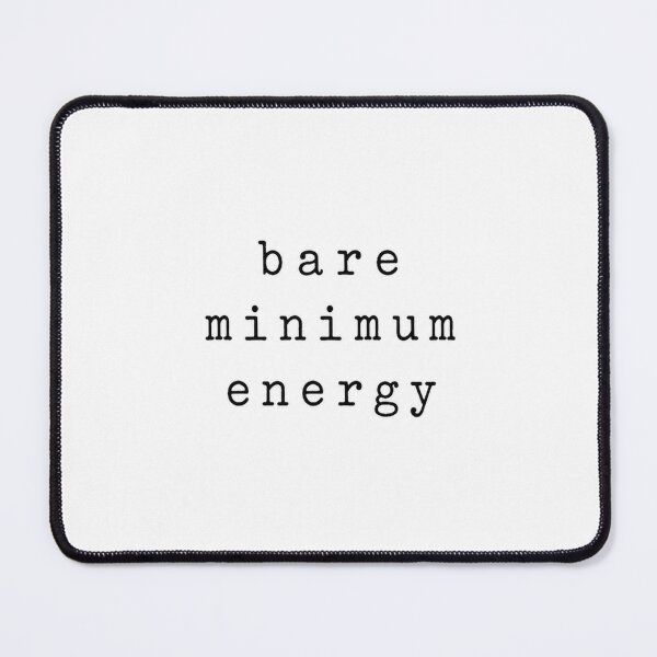 Item preview, bare minimum energy designed and sold by MGB&KaroGaiaArt.