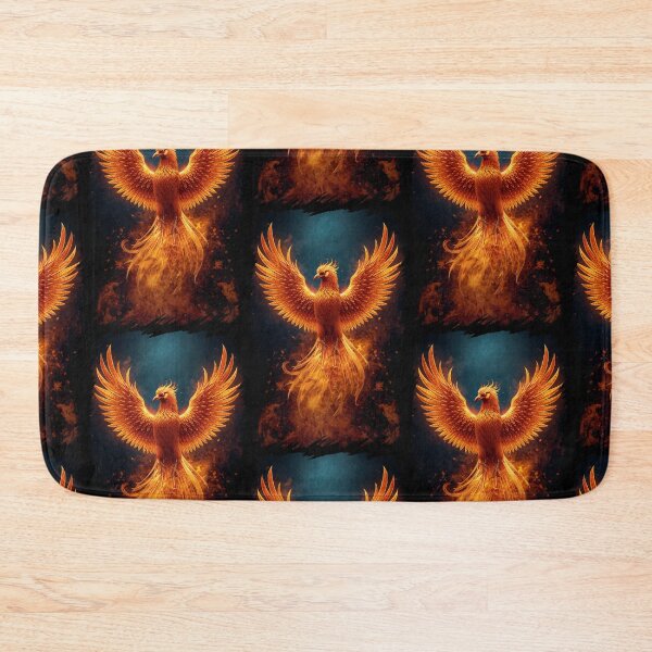 Item preview, Fiery Phoenix Rising Mythic Firebird Fantasy Art designed and sold by PlanetEye Designs.