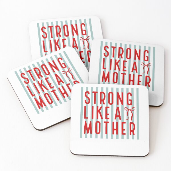 Item preview, Strong Like A Mother Red Varsity designed and sold by krystalRomanart.