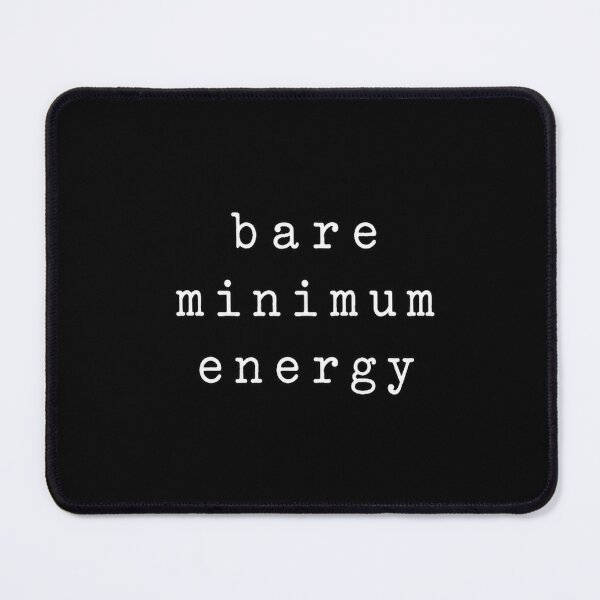 Item preview, bare minimum energy designed and sold by MGB&KaroGaiaArt.