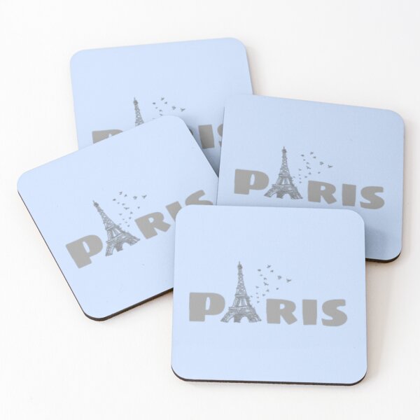 Item preview, Paris France – Eiffel Tower Typography Art designed and sold by Yasmine Mohammed.