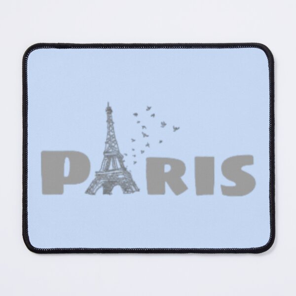 Item preview, Paris France – Eiffel Tower Typography Art designed and sold by Yasmine Mohammed.