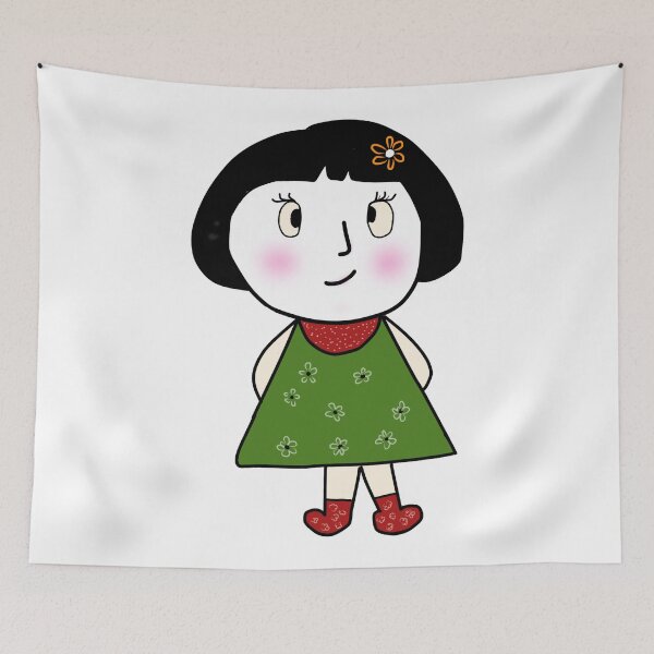 Item preview, Little Girl named Gaew designed and sold by Unpredictable Fat Cat.