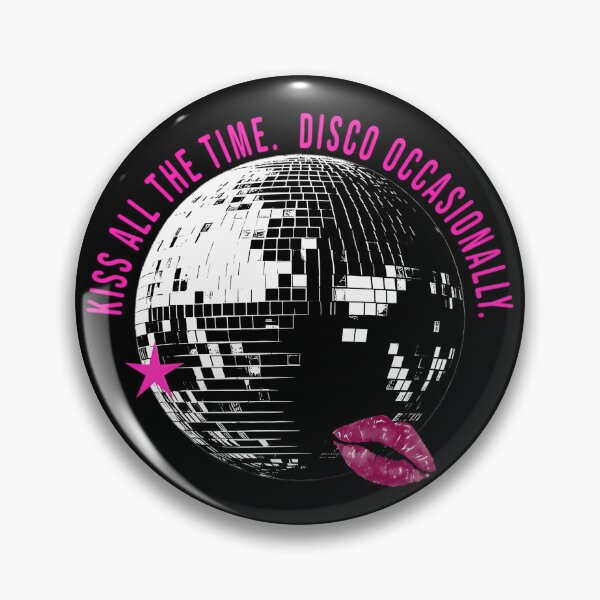 Item preview, Kiss All The Time Disco Occasionally designed and sold by ClaraFruggerArt.