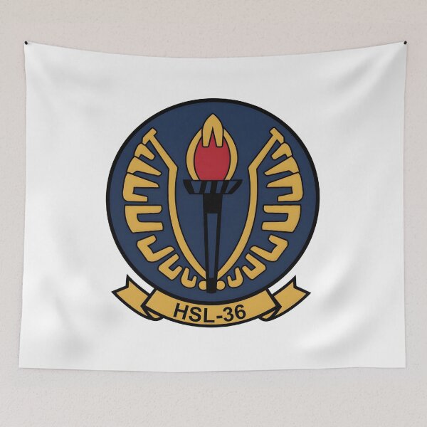 Item preview, Official Heritage Insignia of Helicopter Anti-Submarine Squadron Light Thirty-Six (HSL-36) "Lamplighters" designed and sold by CharlieDesings.