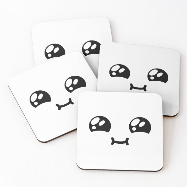 Item preview, Cute kawaii chubby shiny eyes face designed and sold by BlushyPrint.