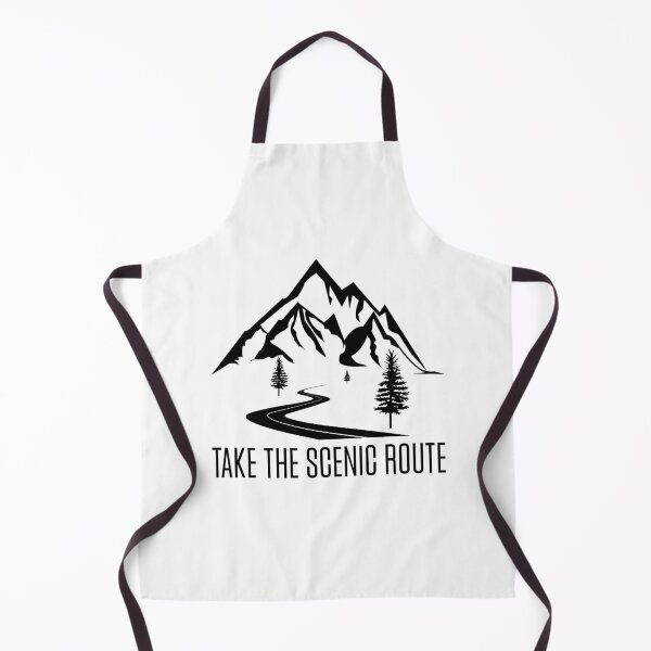 Item preview, Take the Scenic Route – Mountain Adventure Nature Design designed and sold by AM.87.
