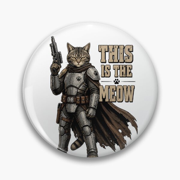 Item preview, Gato Guerrero Cazarrecompensas Sci-Fi This Is The Meow designed and sold by LumePrint.