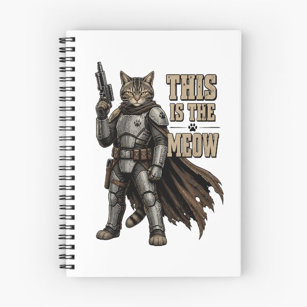 Item preview, Gato Guerrero Cazarrecompensas Sci-Fi This Is The Meow designed and sold by LumePrint.