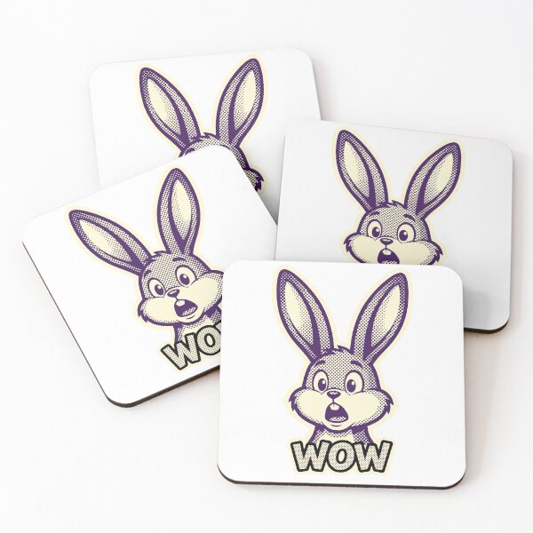 Item preview, Wow Bunny Pop Art designed and sold by Ortsas.