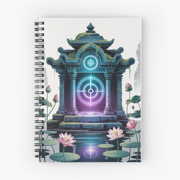 Item preview, Futuristic Lotus Temple Portal designed and sold by DualEnergy.