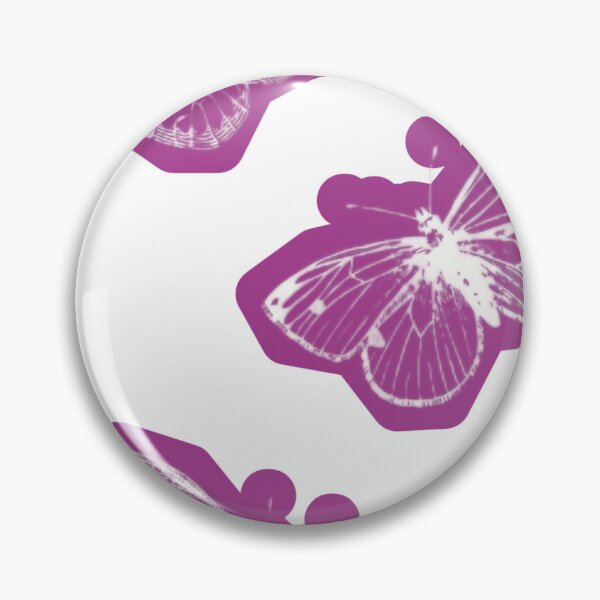 Item preview, Purple Butterfly Aesthetic Wallpaper | Bold Neon Butterfly Pattern Design designed and sold by PixelVibe Art.