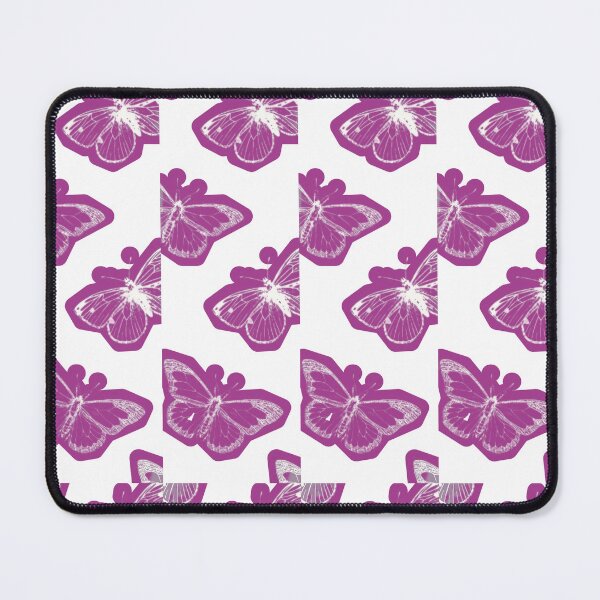 Item preview, Purple Butterfly Aesthetic Wallpaper | Bold Neon Butterfly Pattern Design designed and sold by PixelVibe Art.