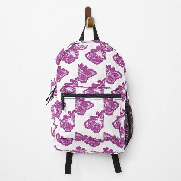 Item preview, Purple Butterfly Aesthetic Wallpaper | Bold Neon Butterfly Pattern Design designed and sold by PixelVibe Art.