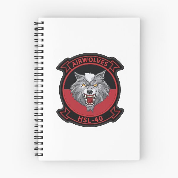 Item preview, Official Heritage Insignia of Helicopter Anti-Submarine Squadron Light Forty (HSL-40) "Airwolves" designed and sold by CharlieDesings.