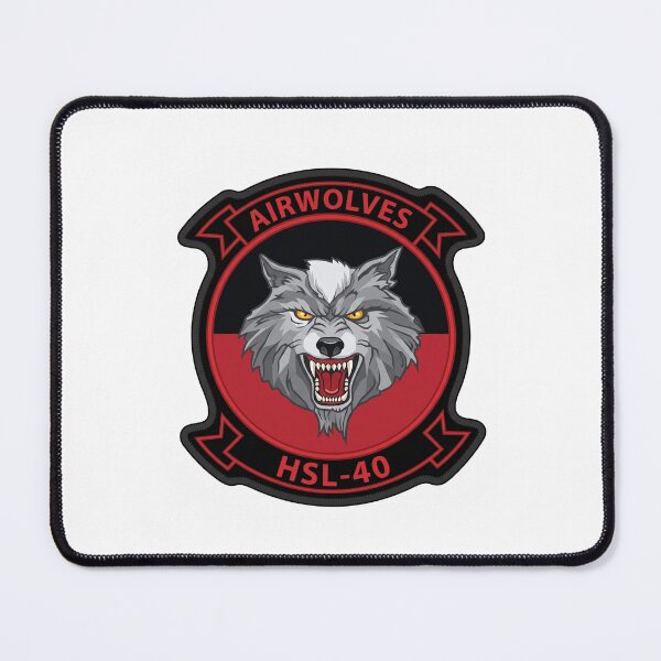 Item preview, Official Heritage Insignia of Helicopter Anti-Submarine Squadron Light Forty (HSL-40) "Airwolves" designed and sold by CharlieDesings.