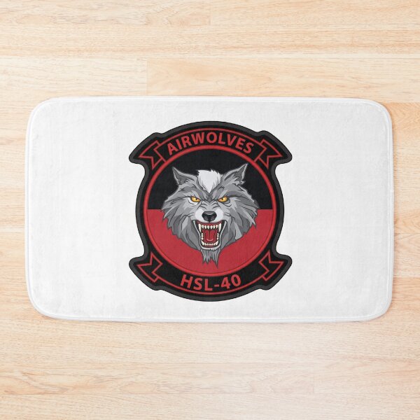 Item preview, Official Heritage Insignia of Helicopter Anti-Submarine Squadron Light Forty (HSL-40) "Airwolves" designed and sold by CharlieDesings.