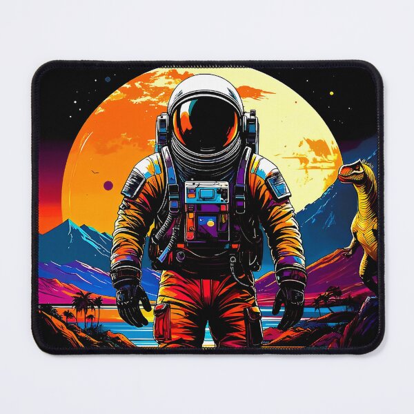 Item preview, An astronaut and the other planet's Dinosaur designed and sold by Creative Visualize.
