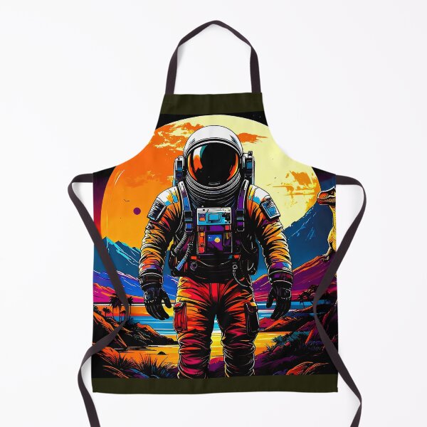 Item preview, An astronaut and the other planet's Dinosaur designed and sold by Creative Visualize.