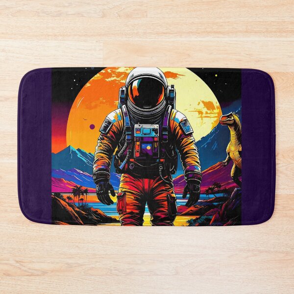 Item preview, An astronaut and the other planet's Dinosaur designed and sold by Creative Visualize.