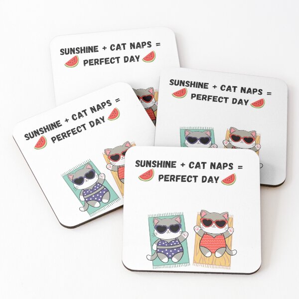 Item preview, summer cats designed and sold by PeplumiArt.