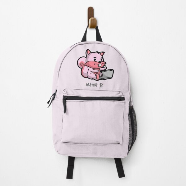 Item preview, Cartoon Squirrel is Busy Pink Version Korean designed and sold by DJCartoonDesigns.