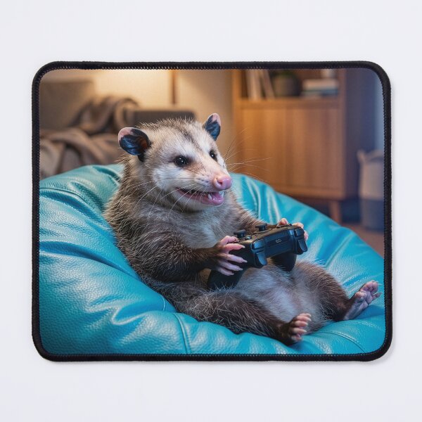 Item preview, Possum Gamer designed and sold by Tridentulus.