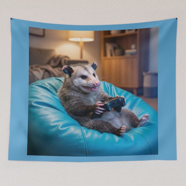 Item preview, Possum Gamer designed and sold by Tridentulus.