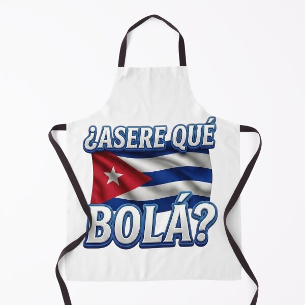 Item preview, Asere Qué Bolá? Funny Cuban Slang Greeting Flag designed and sold by VGAfanatic.