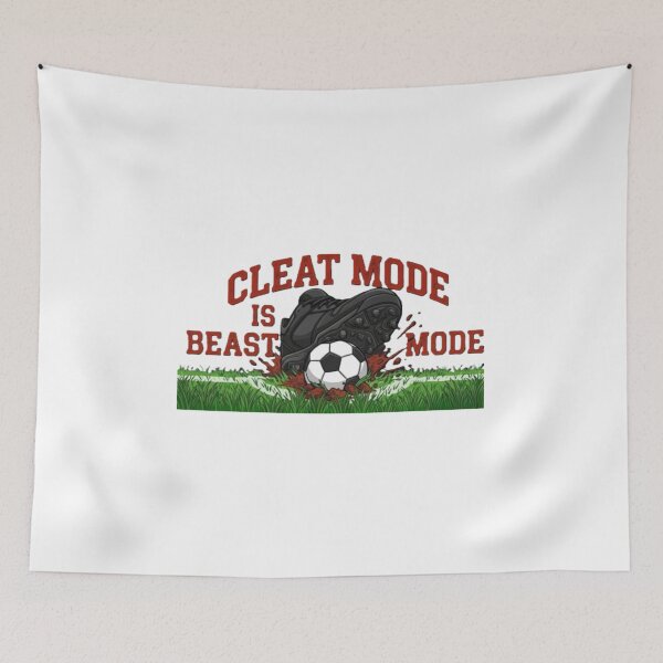 Item preview, Cleat Mode Is Beast Mode Soccer/Football designed and sold by TiffanyTTees.