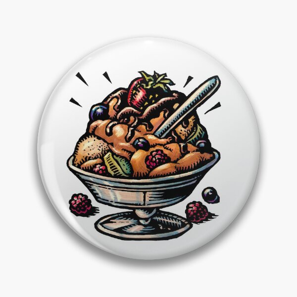 Item preview, big ice cream sundae with toppings designed and sold by LisaHaney.