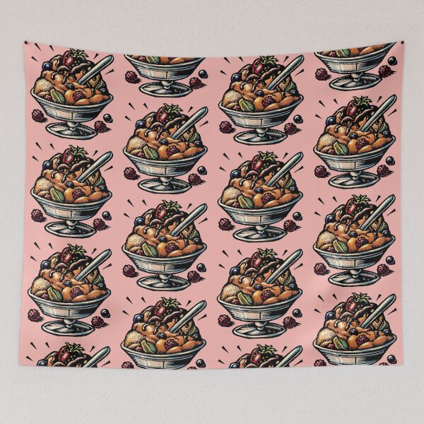 Item preview, big ice cream sundae with toppings designed and sold by LisaHaney.