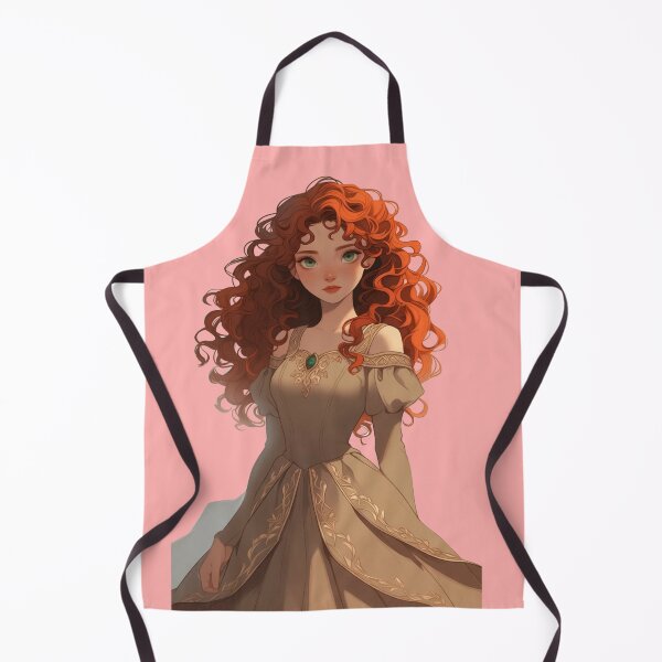 Item preview, Brave Redhead Archer Princess Anime Style Illustration designed and sold by Danime Planet.
