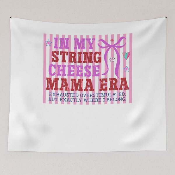 Item preview, In My String Cheese Mama Era Exhausted designed and sold by krystalRomanart.