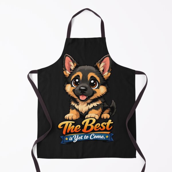 Item preview, Cute GSD Puppy The Best is Yet to Come Dog Lover designed and sold by Tsugraf Designs.