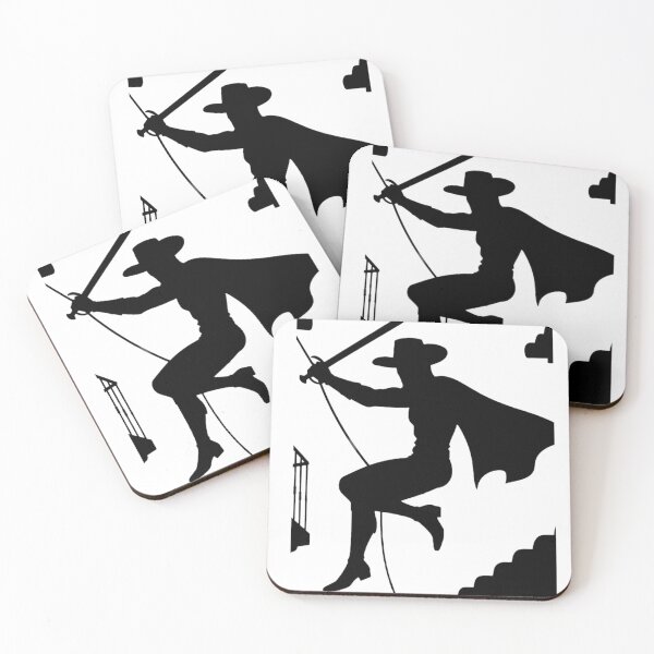 Item preview, Zorro Shadow Portrait Silhouette designed and sold by HiddenLoot.