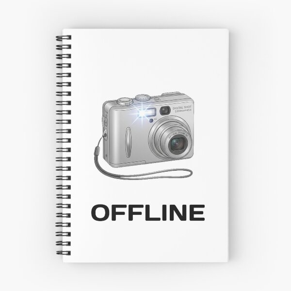 Item preview, Offline Camera | Y2K Digital Escapism & Retro Tech Aesthetic designed and sold by OVERRIDESTUDIOS.
