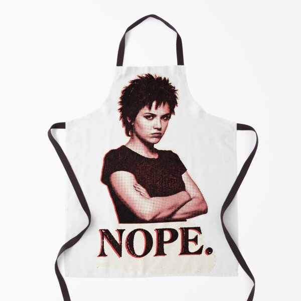 Item preview, Nope Girl Punk Sticker designed and sold by Ortsas.