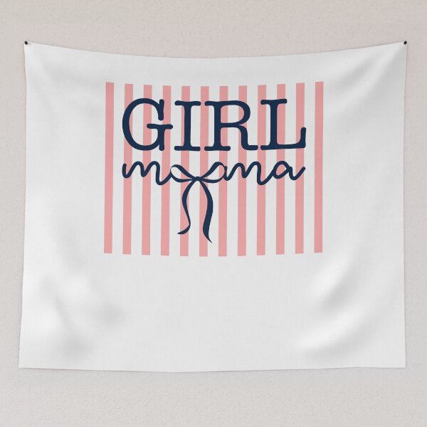 Item preview, Girl Mama Navy Script designed and sold by krystalRomanart.