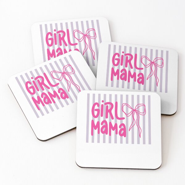 Item preview, Girl Mama Hot Pink designed and sold by krystalRomanart.