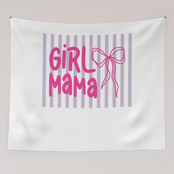 Item preview, Girl Mama Hot Pink designed and sold by krystalRomanart.