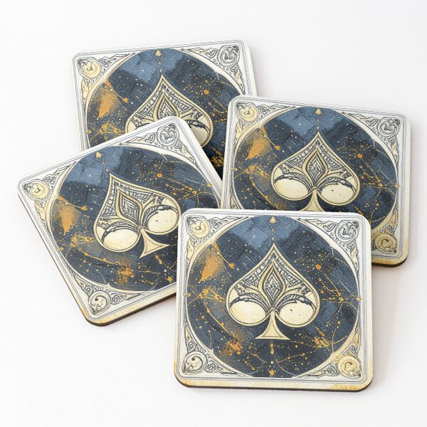 Item preview, Vintage Spade Casino Emblem designed and sold by HiddenLoot.