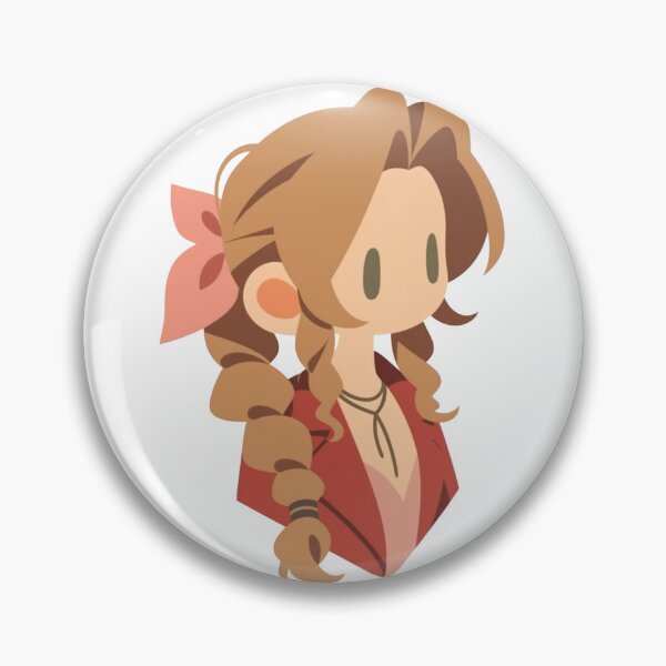 Item preview, Aerith Minimalist Sticker 05 designed and sold by vicariouslydrew.