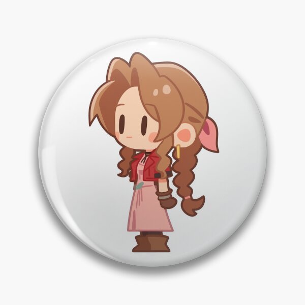 Item preview, Aerith Minimalist Sticker 06 designed and sold by vicariouslydrew.