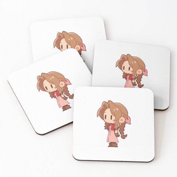 Item preview, Aerith Minimalist Sticker 06 designed and sold by vicariouslydrew.