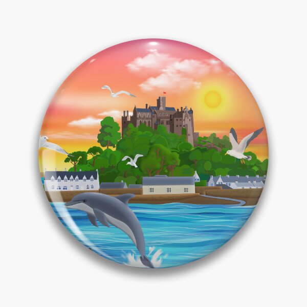 Item preview, Saint Michael's Mount designed and sold by GeraldNewtonArt.